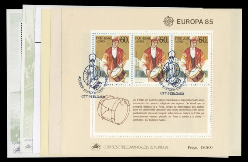 1980, Azoren, Bl. 1 u.a., gest.