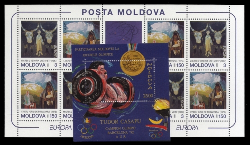 1992, Moldawien, Bl. 2 u.a., **