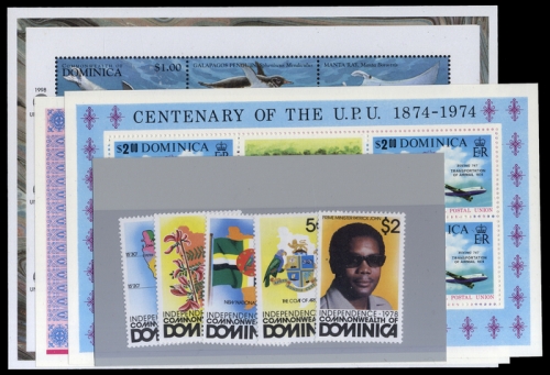 1974, Dominica, 417-18 u.a., **