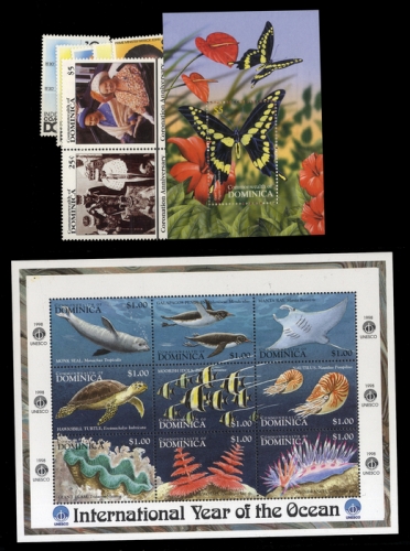 1978, Dominica, 609-13 u.a., **
