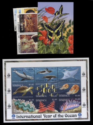 1978, Dominica, 609-13 u.a., **