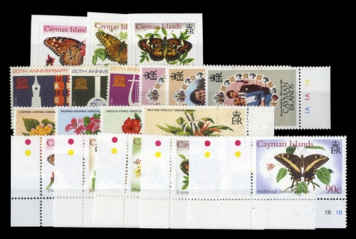 1966, Kaiman-Inseln, 187-89 u.a., **