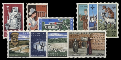 1963, Zypern, 219 u.a., **