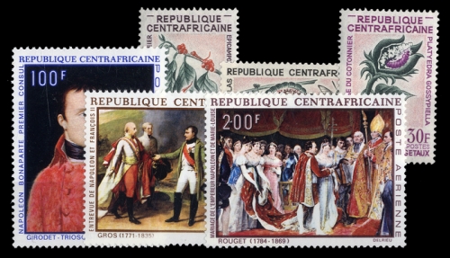 1965, Zentralafrika, 88-90 u.a., **