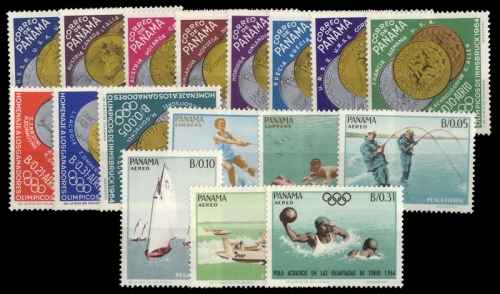 1964, Panama, 734-39 u.a., **