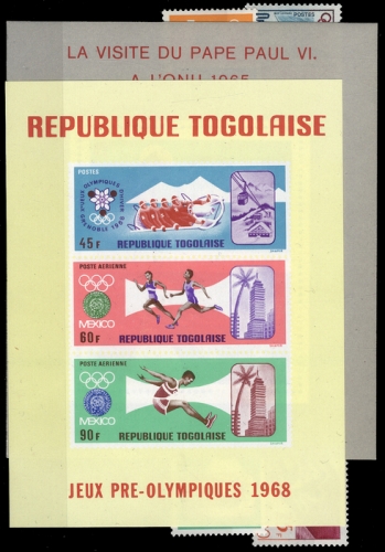 1960, Togo, 276-82 u.a., **