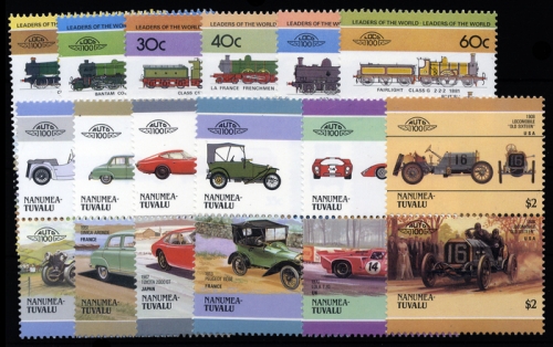 1984, Tuvalu Nanumea, 1-12 u.a., **