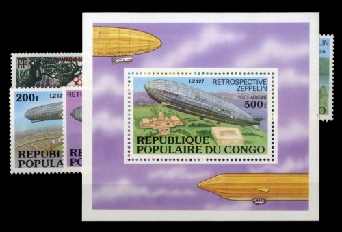 1960, Kongo Brazzaville, 3 u.a., **