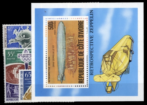 1964, Elfenbeinküste, 269-70 u.a., **