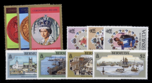 1978, Bermuda, 349-51 u.a., **