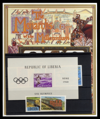 1960, Liberia, Bl. 16 u.a., **