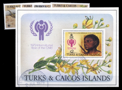 1979, Turks und Caicos Inseln, Bl. 15 u.a., **, gest.