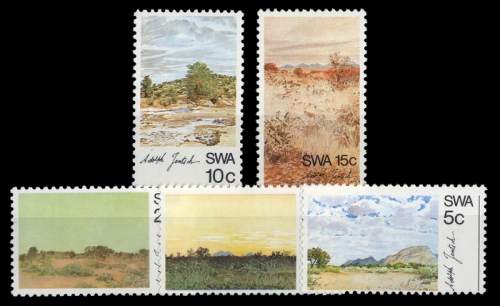 1973, Südwestafrika, 368-72, **