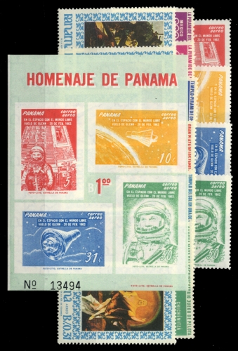 1962, Panama, 633-36 u.a., **