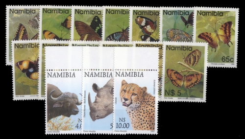 1993, Namibia, 751-63 u.a., **