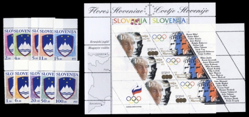 1992, Slowenien, 8-12 u.a., **