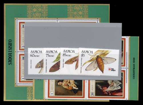 1969, Samoa, 206-09 u.a., **