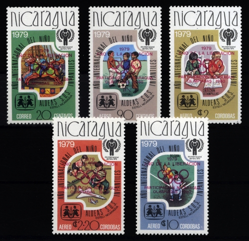 1980, Nicaragua, 2080-84 A, **