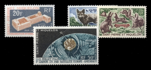 1962, St. Pierre et Miquelon, 397 u.a., **
