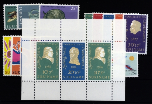 1969, Surinam, 558-60 u.a., **