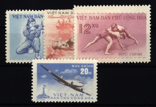 1959, Vietnam Nord und Republik, 105-07 u.a., (*)