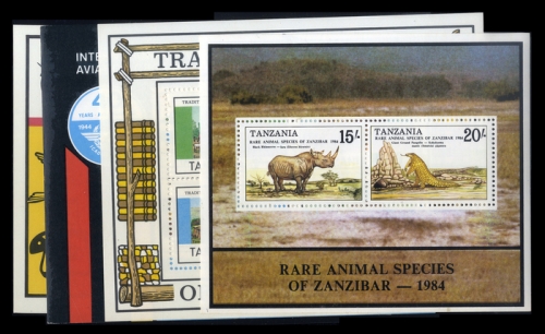 1983, Tansania, Bl. 31 u.a., **
