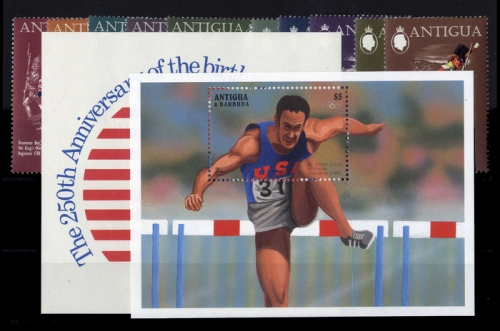 1970, Antigua und Antigua Barbuda, 251-55 u.a., **