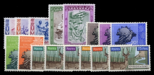 1960, Guinea, 37-41 u.a., **