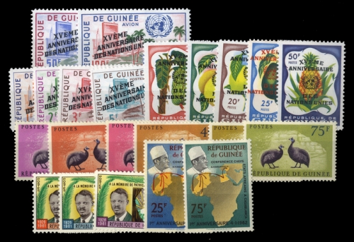 1960, Guinea, 56-66 u.a., **