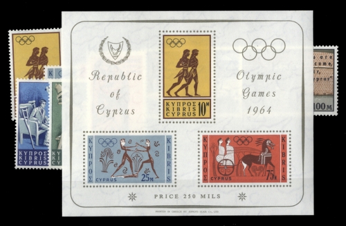 1964, Zypern, 233-36 u.a., **