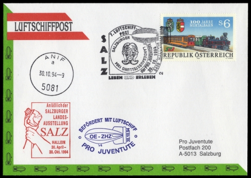 1994, Österreich, Brief