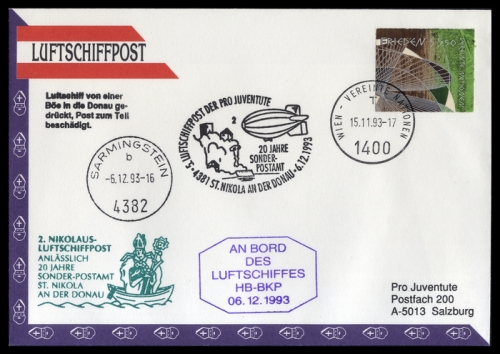 1993, Österreich, Brief