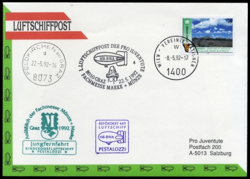 1992, Österreich, Brief