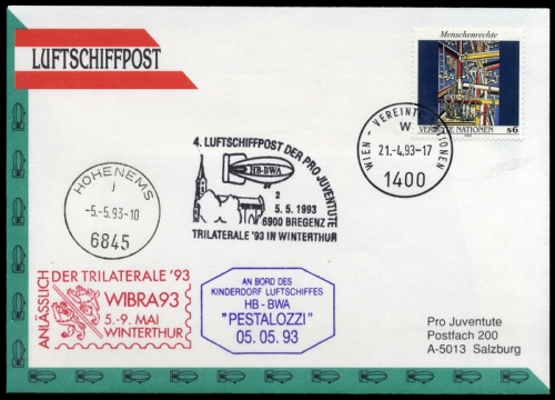 1993, Österreich, Brief