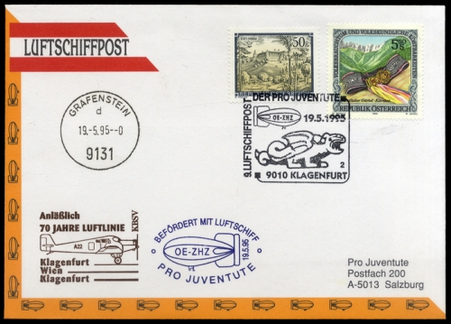 1995, Österreich, Brief
