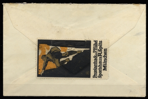 1913, Altdeutschland Bayern, Brief