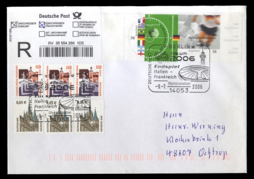 2006, Sport u. Spiel,Fussball,Weltmeisterschaften, 2258-59 u.a., ...