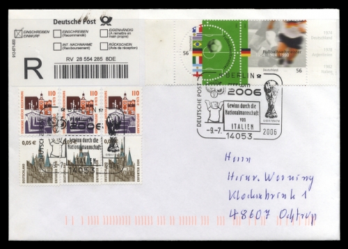 2006, Sport u. Spiel,Fussball,Weltmeisterschaften, 2258-59 u.a., ...