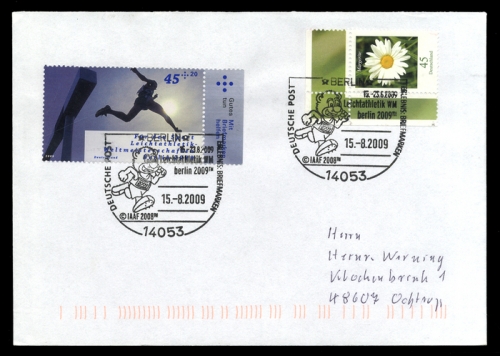 2009, Sport u. Spiel,Wassersport,sontiges, 2727, 2451, Brief