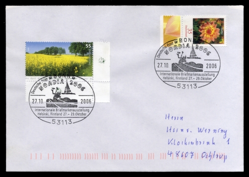 2006, Postgeschichte,Briefmarkenausstellungen,International ...