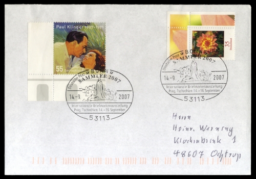 2007, Postgeschichte,Briefmarkenausstellungen,International ...
