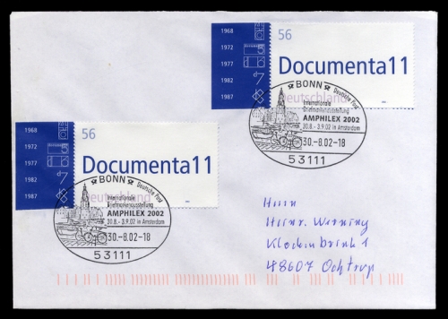 2002, Postgeschichte,Briefmarkenausstellungen,International ...