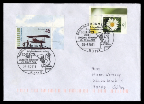 2011, Postgeschichte,Briefmarkenausstellungen,International ...