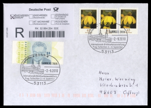 2010, Postgeschichte,Briefmarkenausstellungen,International ...