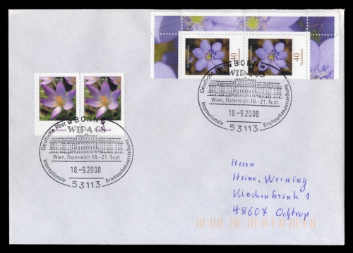 2008, Postgeschichte,Briefmarkenausstellungen,International ...