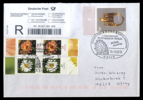 2010, Postgeschichte,Briefmarkenausstellungen,International ...