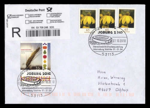 2010, Postgeschichte,Briefmarkenausstellungen,International ...