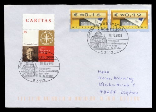 2008, Postgeschichte,Briefmarkenausstellungen,International ...
