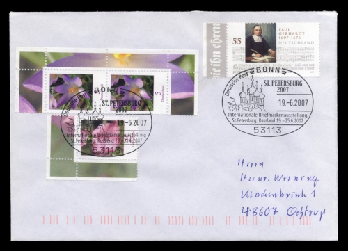 2007, Postgeschichte,Briefmarkenausstellungen,International ...
