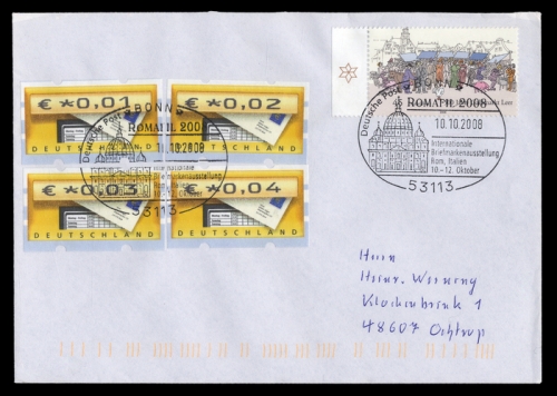 2008, Postgeschichte,Briefmarkenausstellungen,International ...